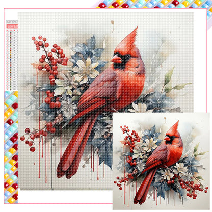 Cardinal - Full Square Drill Diamond Painting 40*40CM