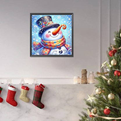 Christmas Snowman - Full Square Drill Diamond Painting 30*30CM