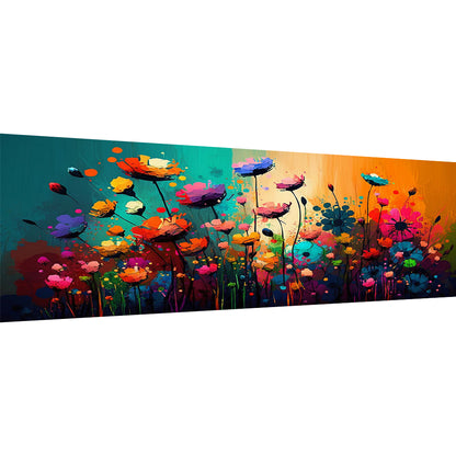 Beautiful Flowers - Full Round Drill Diamond Painting 100*40CM