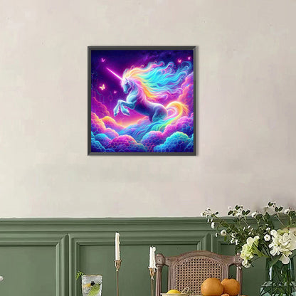 Cloud Unicorns - Full AB Round Drill Diamond Painting 40*40CM