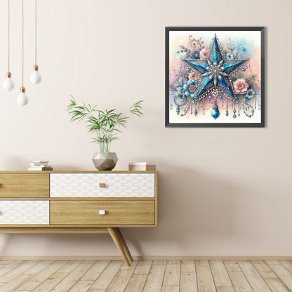 Pentagram - Full AB Round Drill Diamond Painting 30*30CM