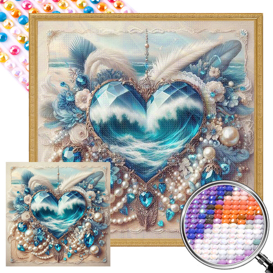 Love Pearls - Full AB Round Drill Diamond Painting 30*30CM