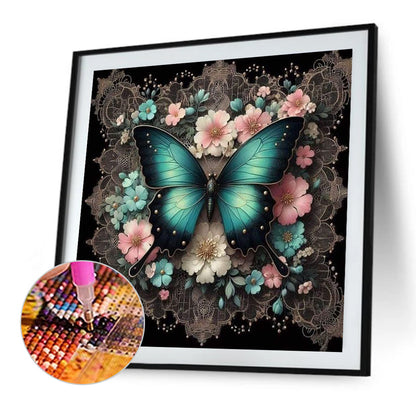 Butterfly - Full AB Round Drill Diamond Painting 40*40CM