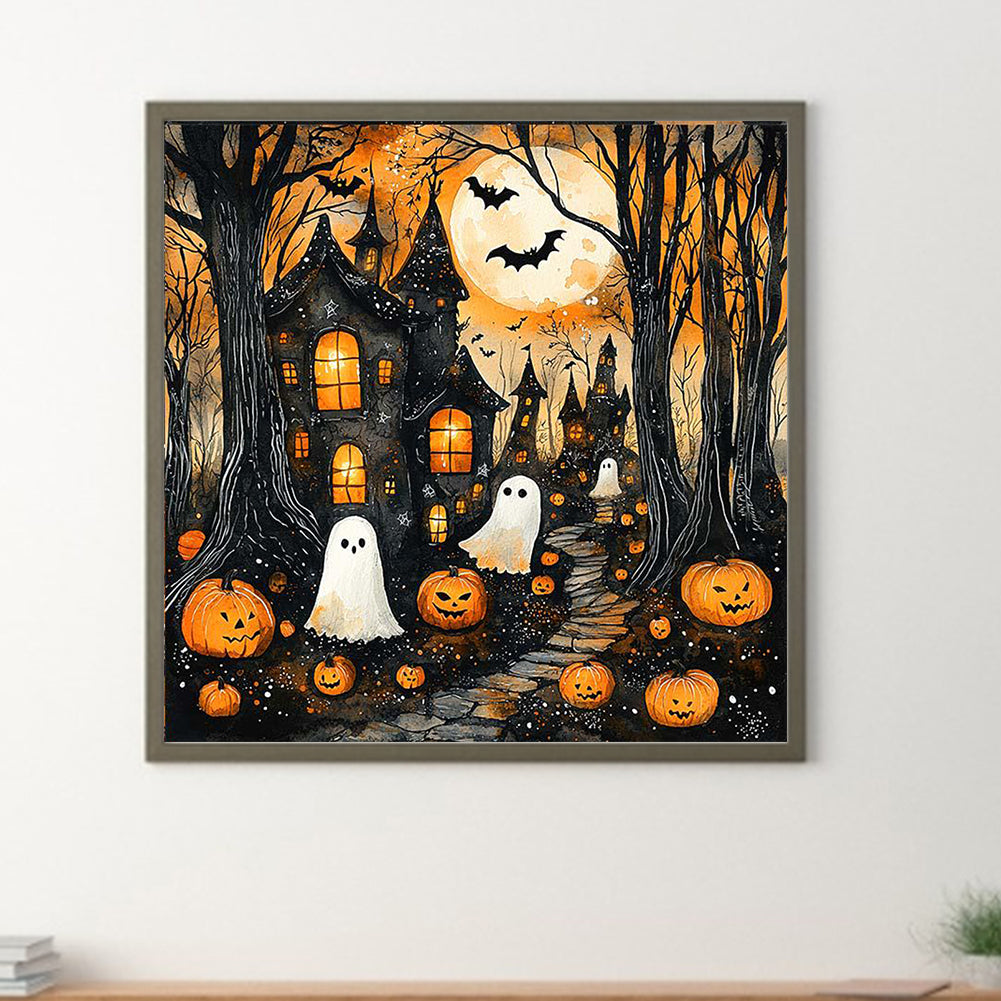 Halloween Souls Night - Full Round Drill Diamond Painting 40*40CM