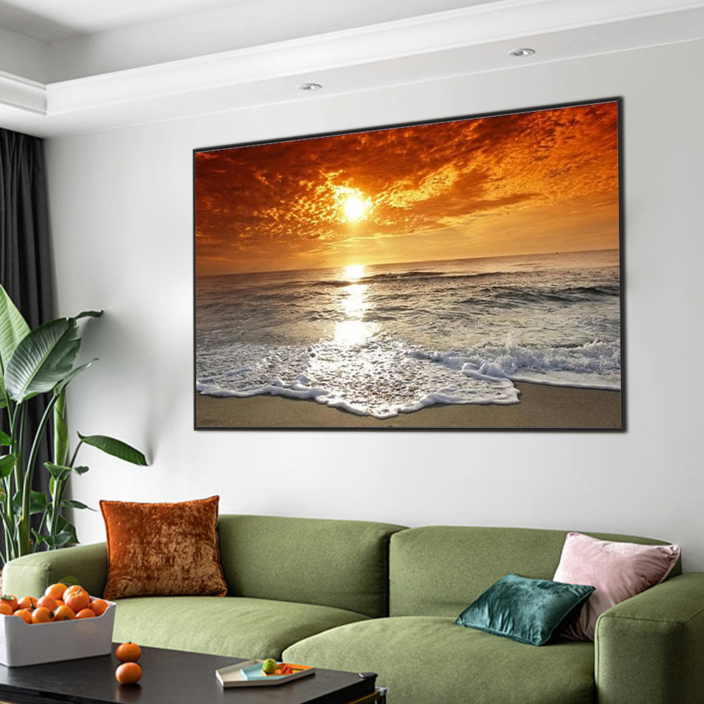 Sunset - Full Square Drill Diamond Painting 70*50CM