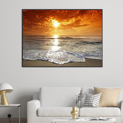 Sunset - Full Square Drill Diamond Painting 70*50CM