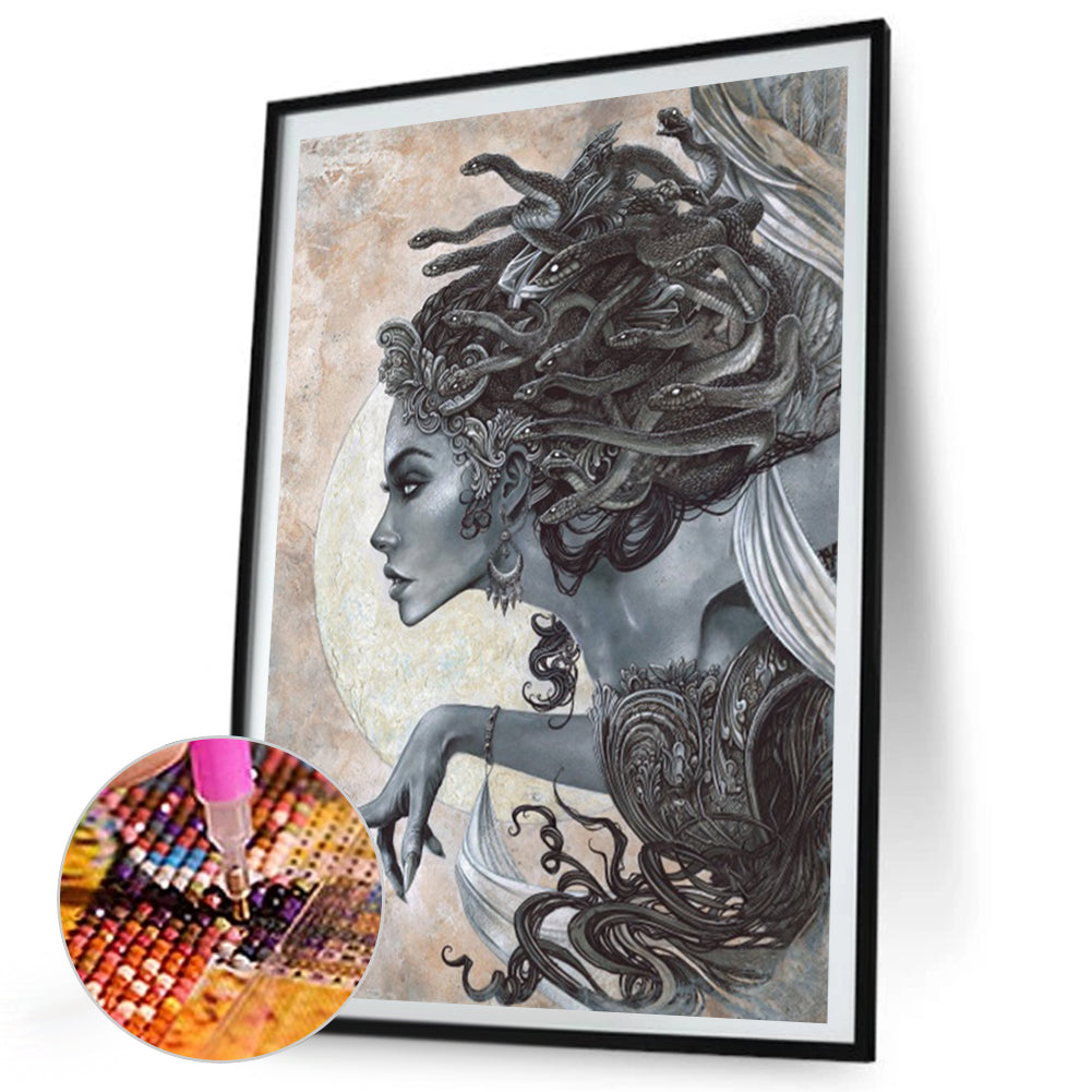 Medusa - Full AB Square Drill Diamond Painting 40*60CM