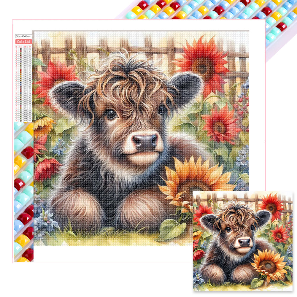 Yak - Full Square Drill Diamond Painting 40*40CM