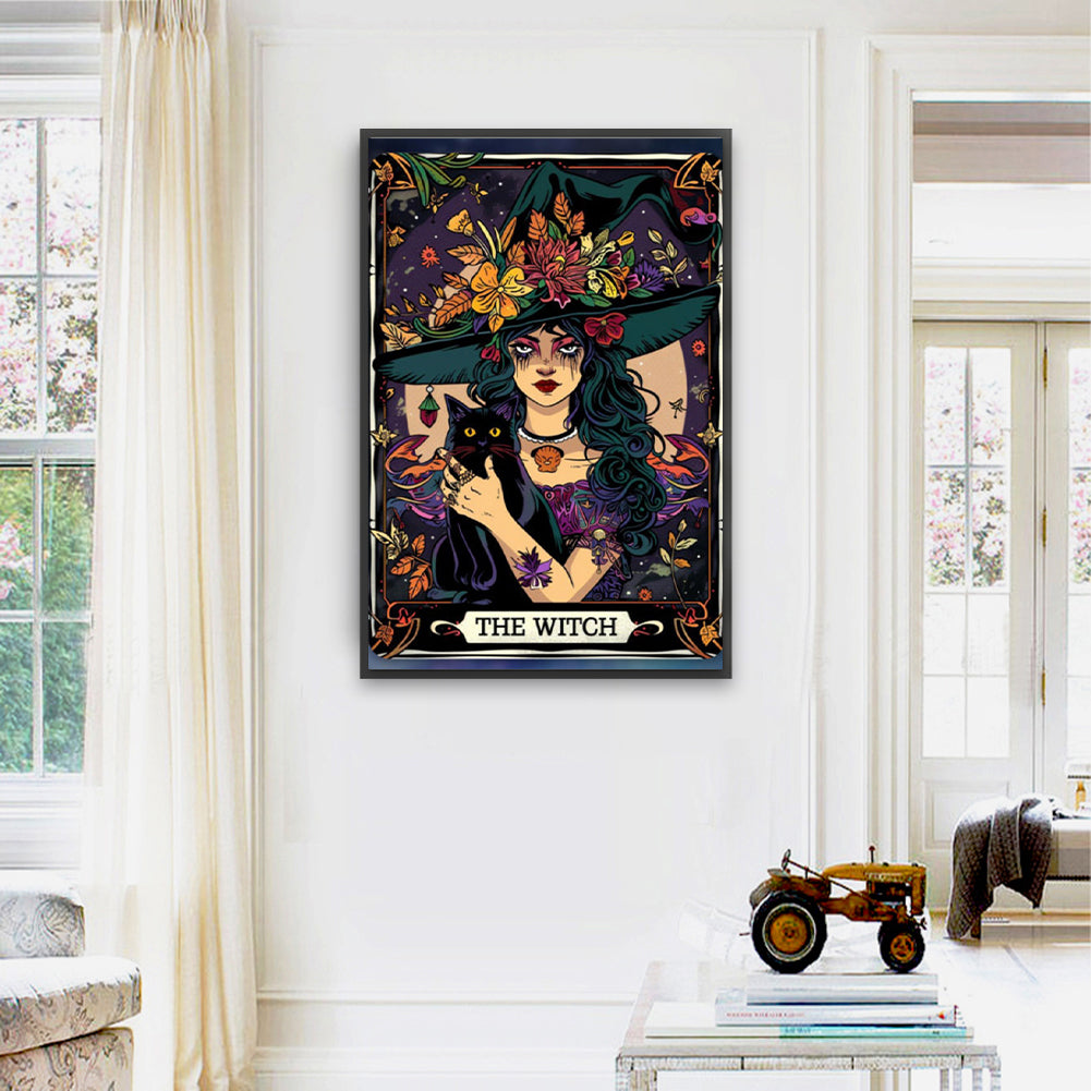 Witch - Full Square Drill Diamond Painting 40*60CM