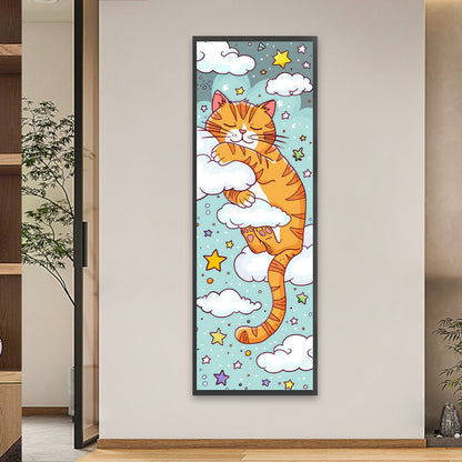 Cat - Full Square Drill Diamond Painting 30*90CM