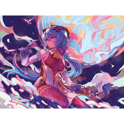 Original God: Ganyu - Full Round Drill Diamond Painting 40*30CM