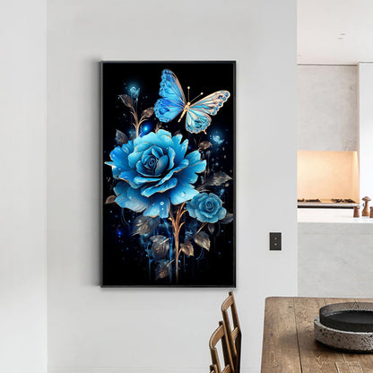 Fantasy Flowers - Full Round Drill Diamond Painting 40*65CM