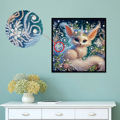 Fox - Special Shaped Drill Diamond Painting 30*30CM