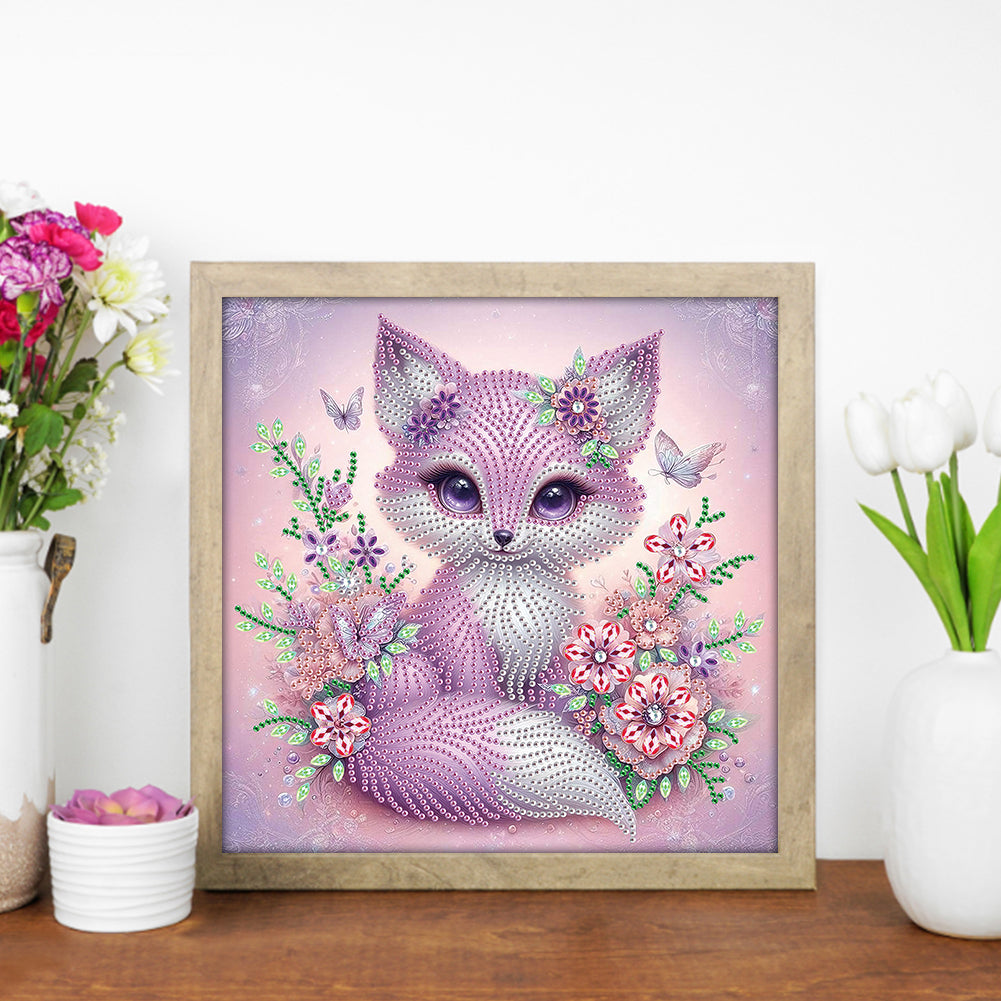 Fox - Special Shaped Drill Diamond Painting 30*30CM