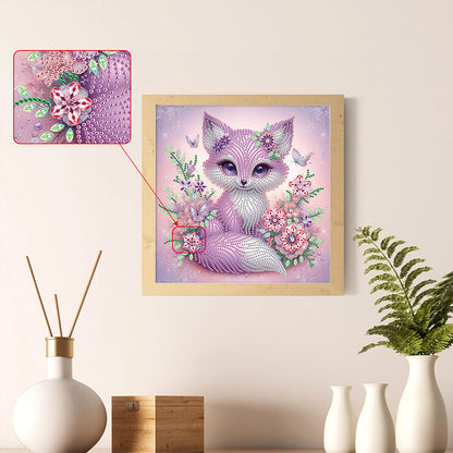 Fox - Special Shaped Drill Diamond Painting 30*30CM