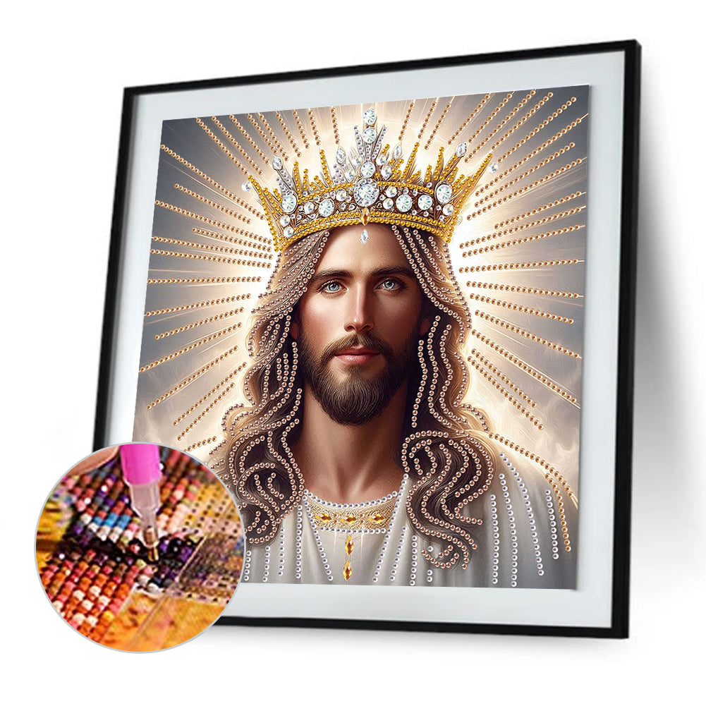 Our Lady Of Jesus - Special Shaped Drill Diamond Painting 30*30CM