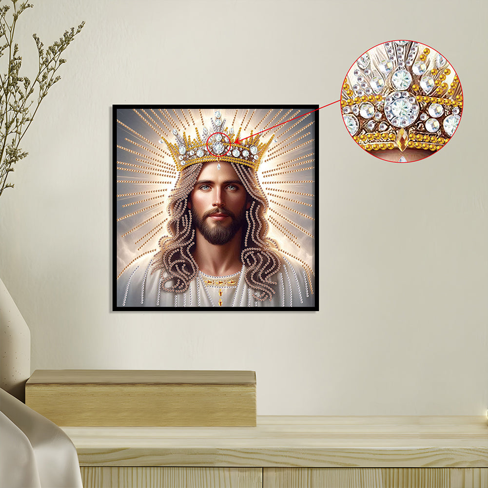 Our Lady Of Jesus - Special Shaped Drill Diamond Painting 30*30CM