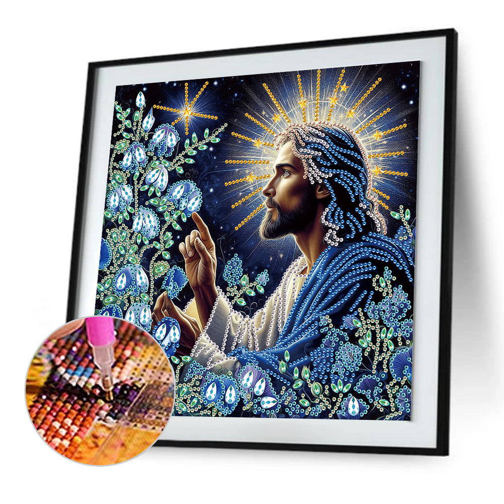 Our Lady Of Jesus - Special Shaped Drill Diamond Painting 30*30CM