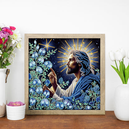 Our Lady Of Jesus - Special Shaped Drill Diamond Painting 30*30CM