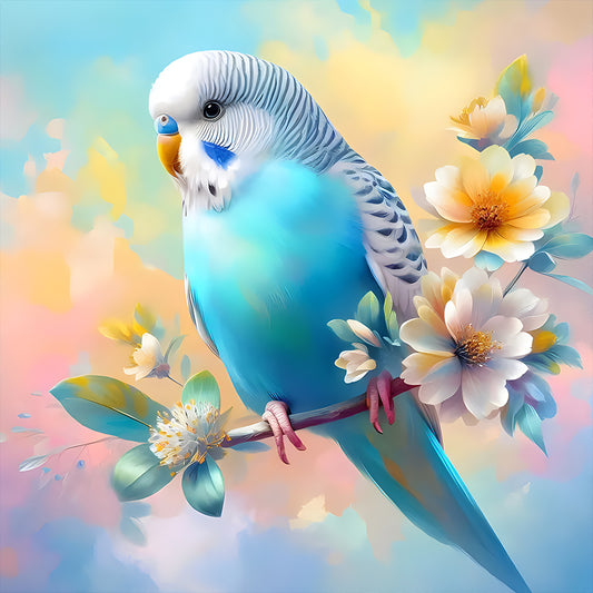 Parrot - Full Round Drill Diamond Painting 40*40CM