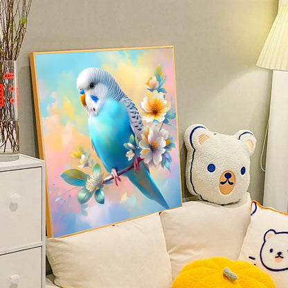 Parrot - Full Round Drill Diamond Painting 40*40CM