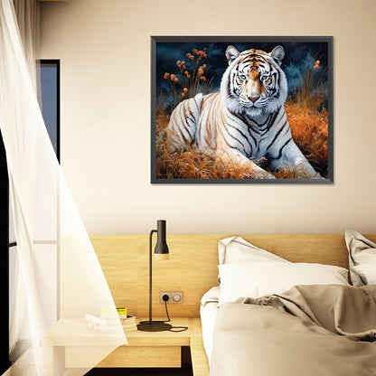 Tiger - Full Round Drill Diamond Painting 50*40CM