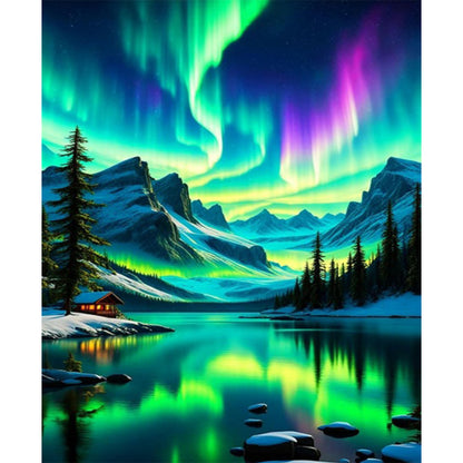 Aurora - Full Square Drill Diamond Painting 45*55CM