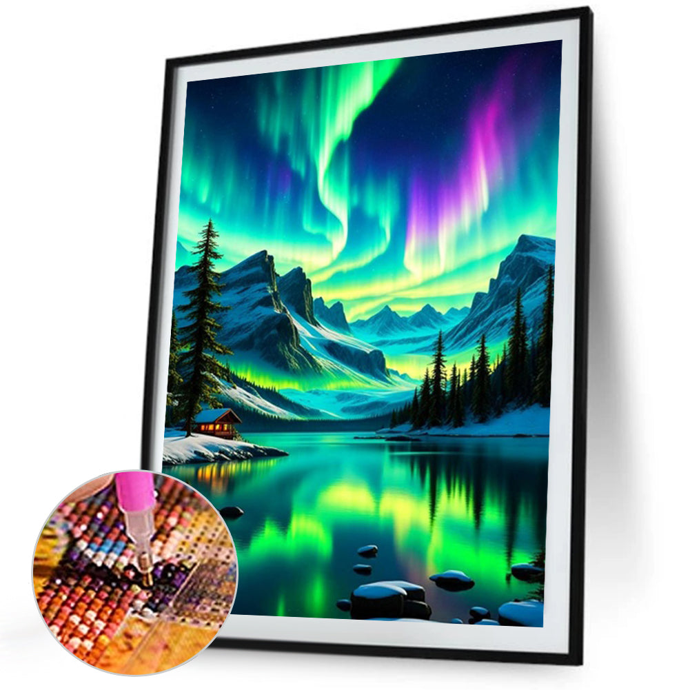 Aurora - Full Square Drill Diamond Painting 45*55CM