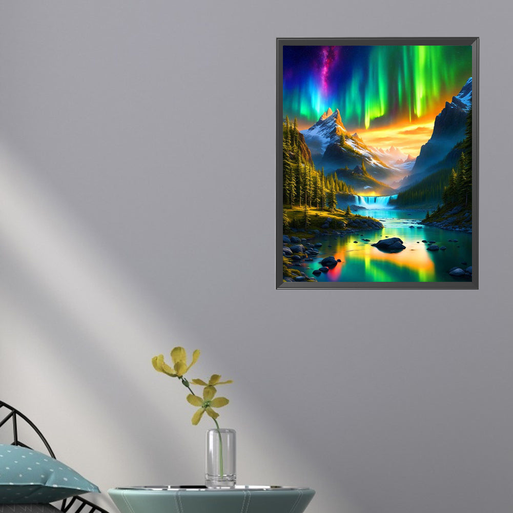 Aurora - Full Square Drill Diamond Painting 45*55CM