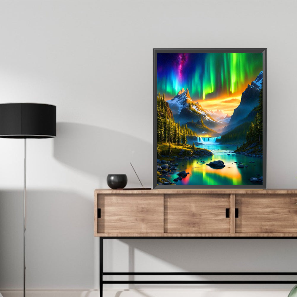 Aurora - Full Square Drill Diamond Painting 45*55CM