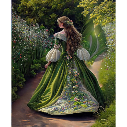 Princess - Full Square Drill Diamond Painting 45*55CM