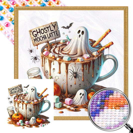 Halloween Desserts - Full Round Drill Diamond Painting 40*40CM