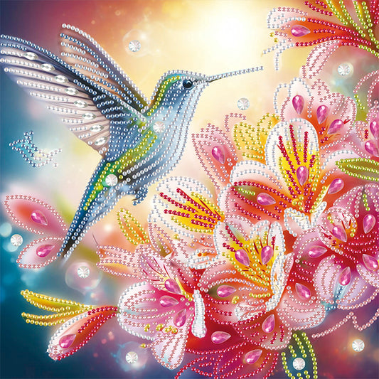 Hummingbird - Special Shaped Drill Diamond Painting 30*30CM