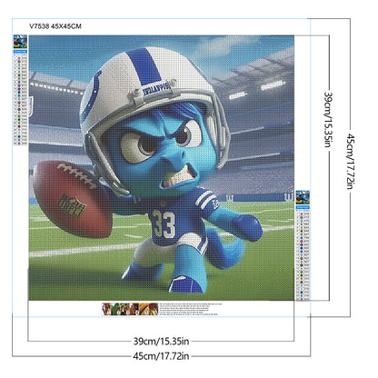 Indianapolis Colts - Full Round Drill Diamond Painting 45*45CM