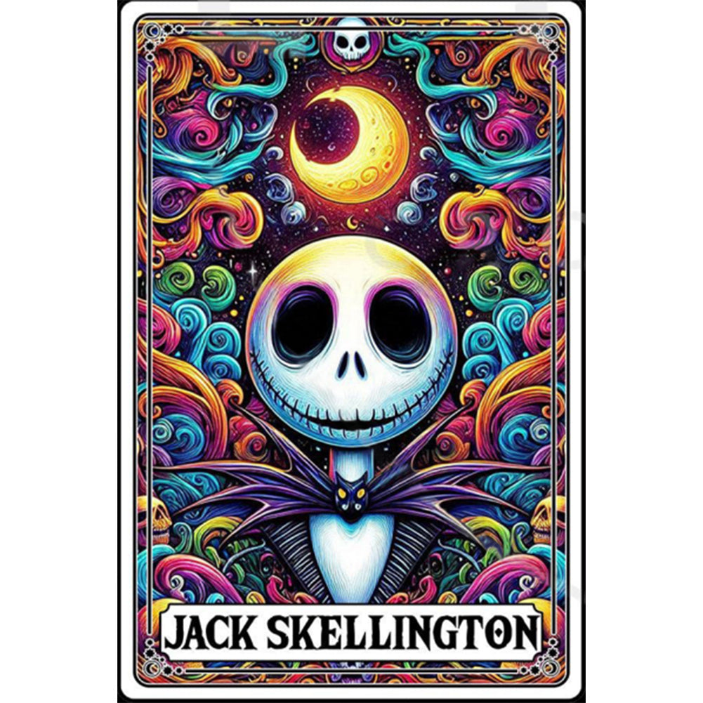 Jack Skeleton - Full AB Round Drill Diamond Painting 40*60CM