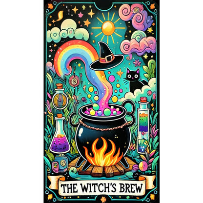 Witch'S Potion - Full AB Round Drill Diamond Painting 40*70CM