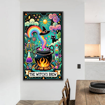 Witch'S Potion - Full AB Round Drill Diamond Painting 40*70CM