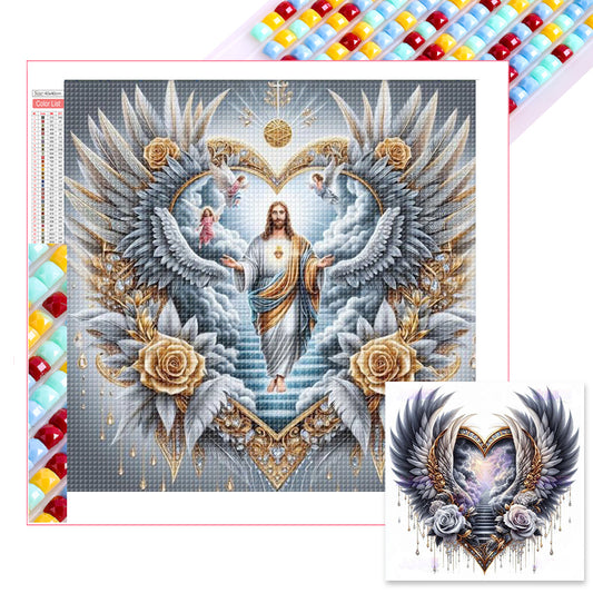 Jesus Faith - Full Square Drill Diamond Painting 40*40CM