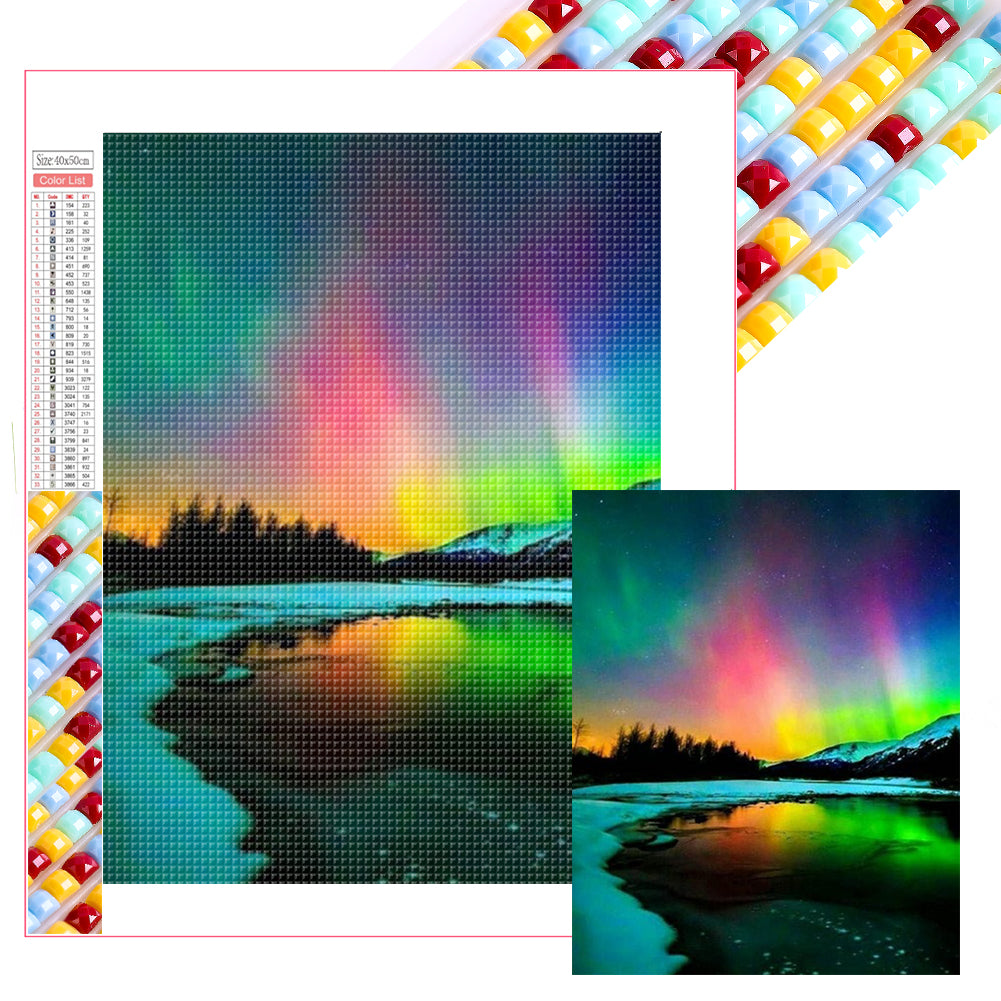 Aurora - Full Square Drill Diamond Painting 40*50CM