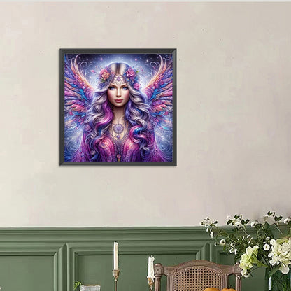 Angel Girl - Full Round Drill Diamond Painting 40*40CM