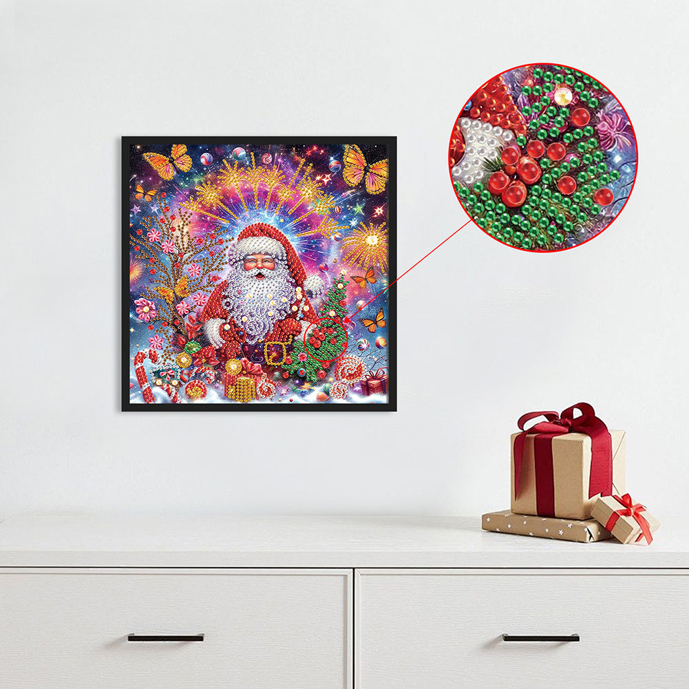 Santa Claus - Special Shaped Drill Diamond Painting 30*30CM