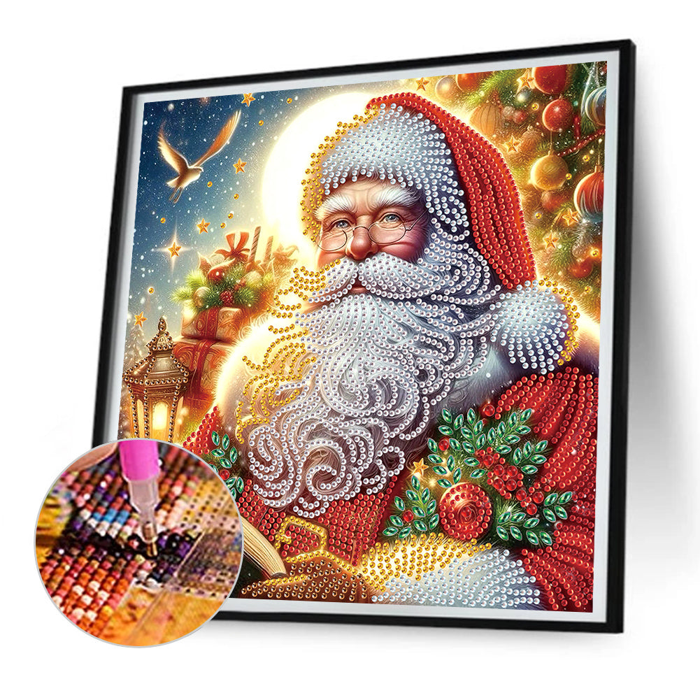 Santa Claus - Special Shaped Drill Diamond Painting 30*30CM