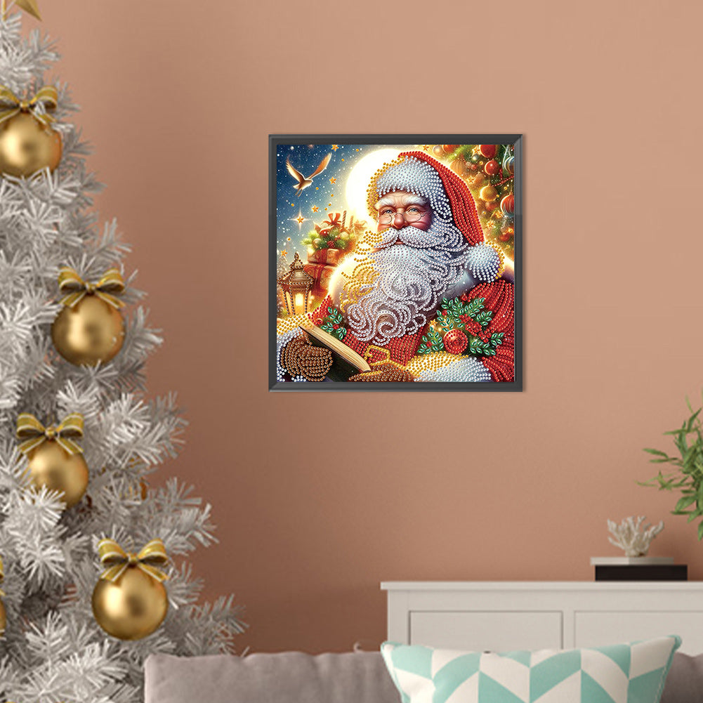 Santa Claus - Special Shaped Drill Diamond Painting 30*30CM