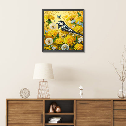 Birdsong And Flowers - Special Shaped Drill Diamond Painting 30*30CM