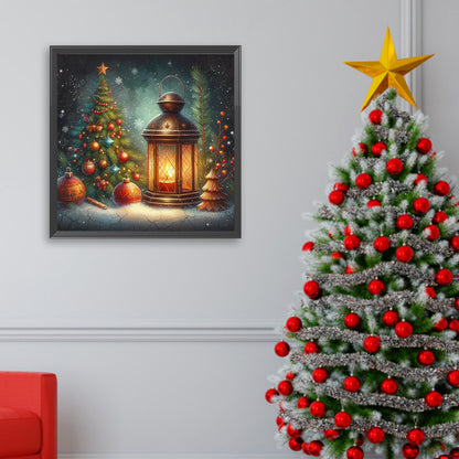 Christmas Tree Lights - Full AB Square Drill Diamond Painting 30*30 CM