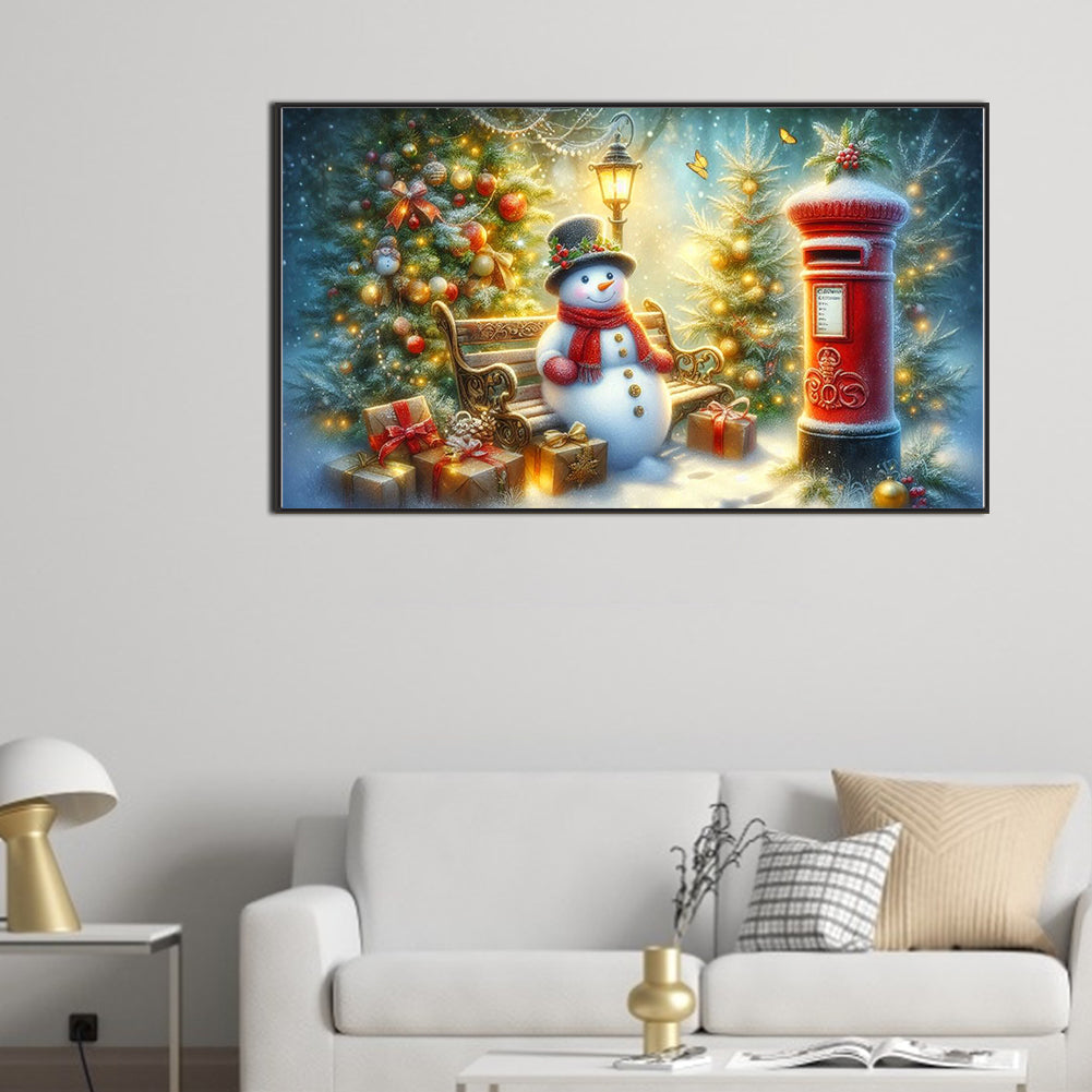 Merry Christmas - Full Round Drill Diamond Painting 70*40CM