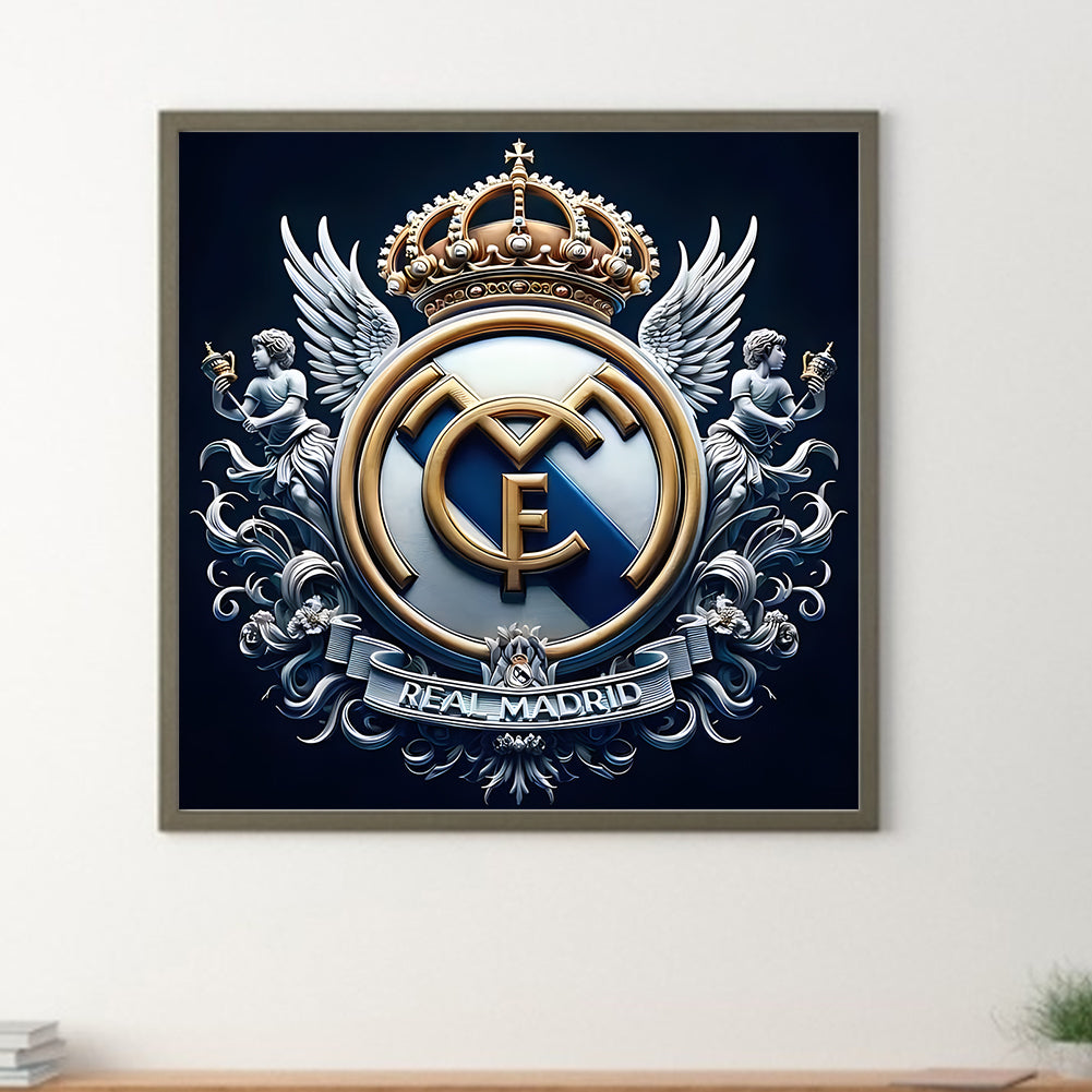 Real Madrid - Full Round Drill Diamond Painting 40*40CM