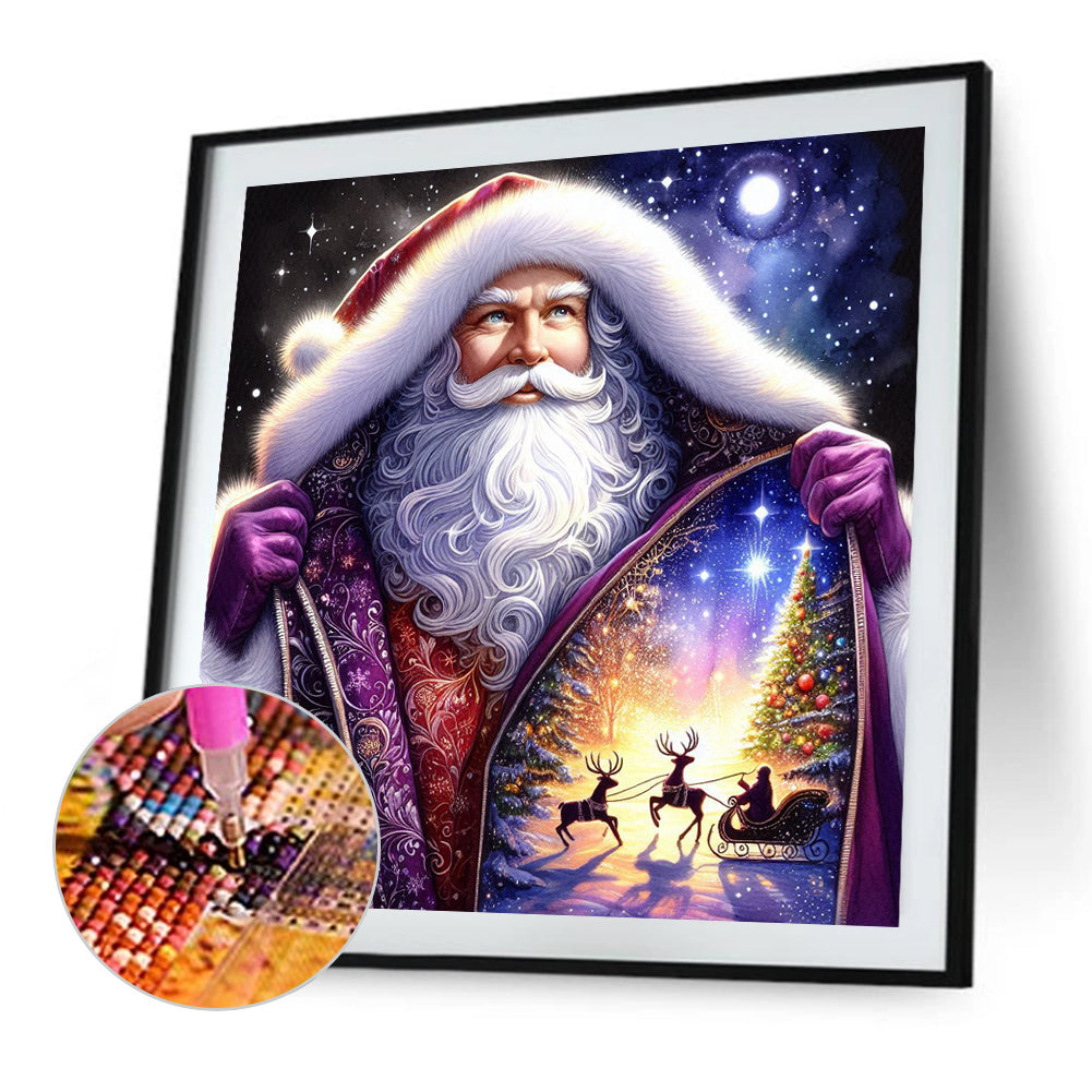 Santa Claus - Full Square Drill Diamond Painting 40*40CM