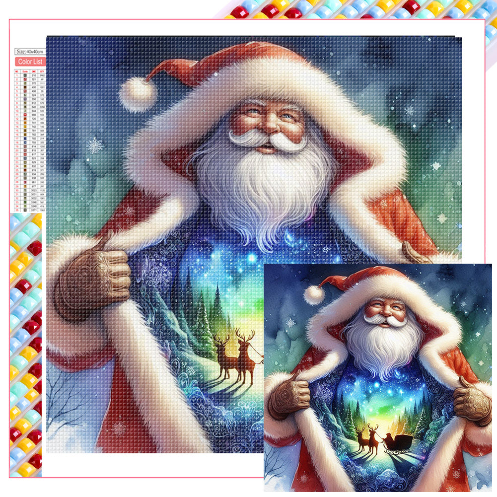 Santa Claus - Full Square Drill Diamond Painting 40*40CM