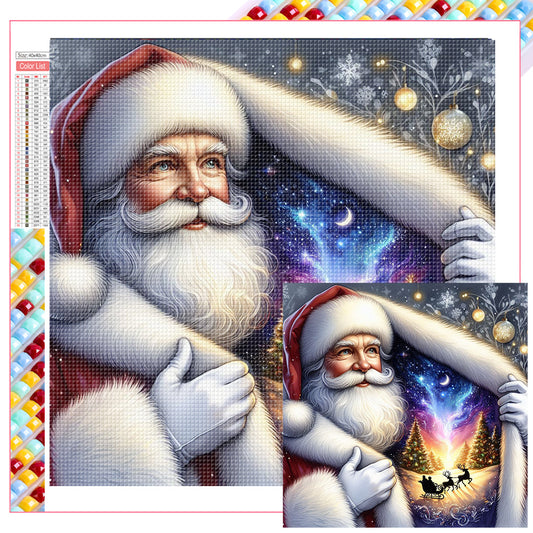 Santa Claus - Full Square Drill Diamond Painting 40*40CM